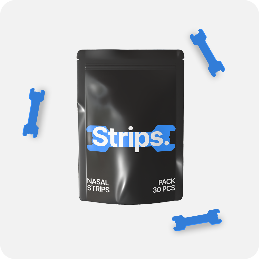 Blue Nasal Strips