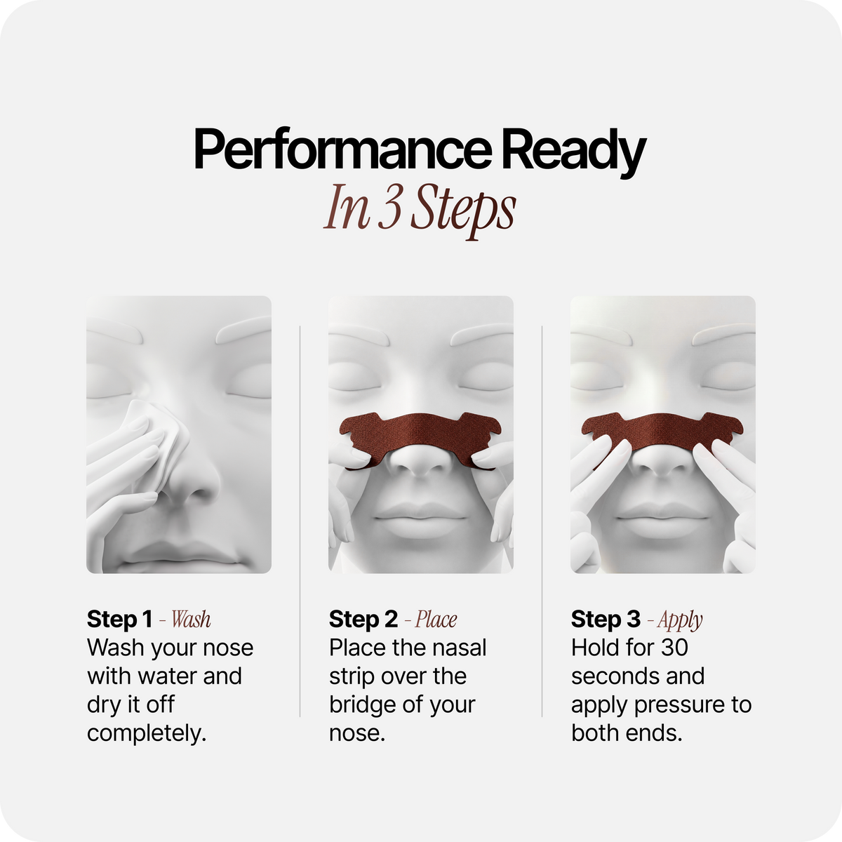 Brown Nasal Strips