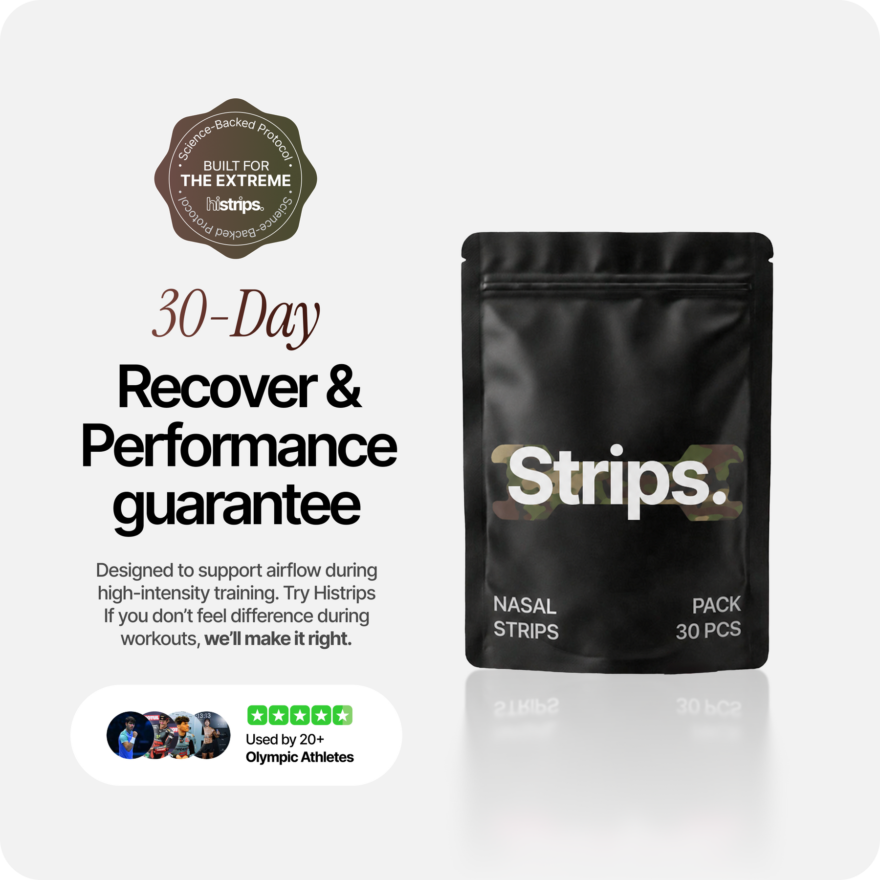 Camo Nasal Strips [6-Pack]