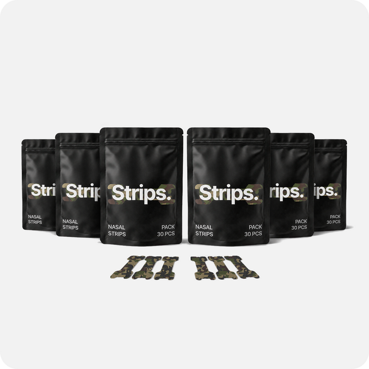Camo Nasal Strips [6-Pack]