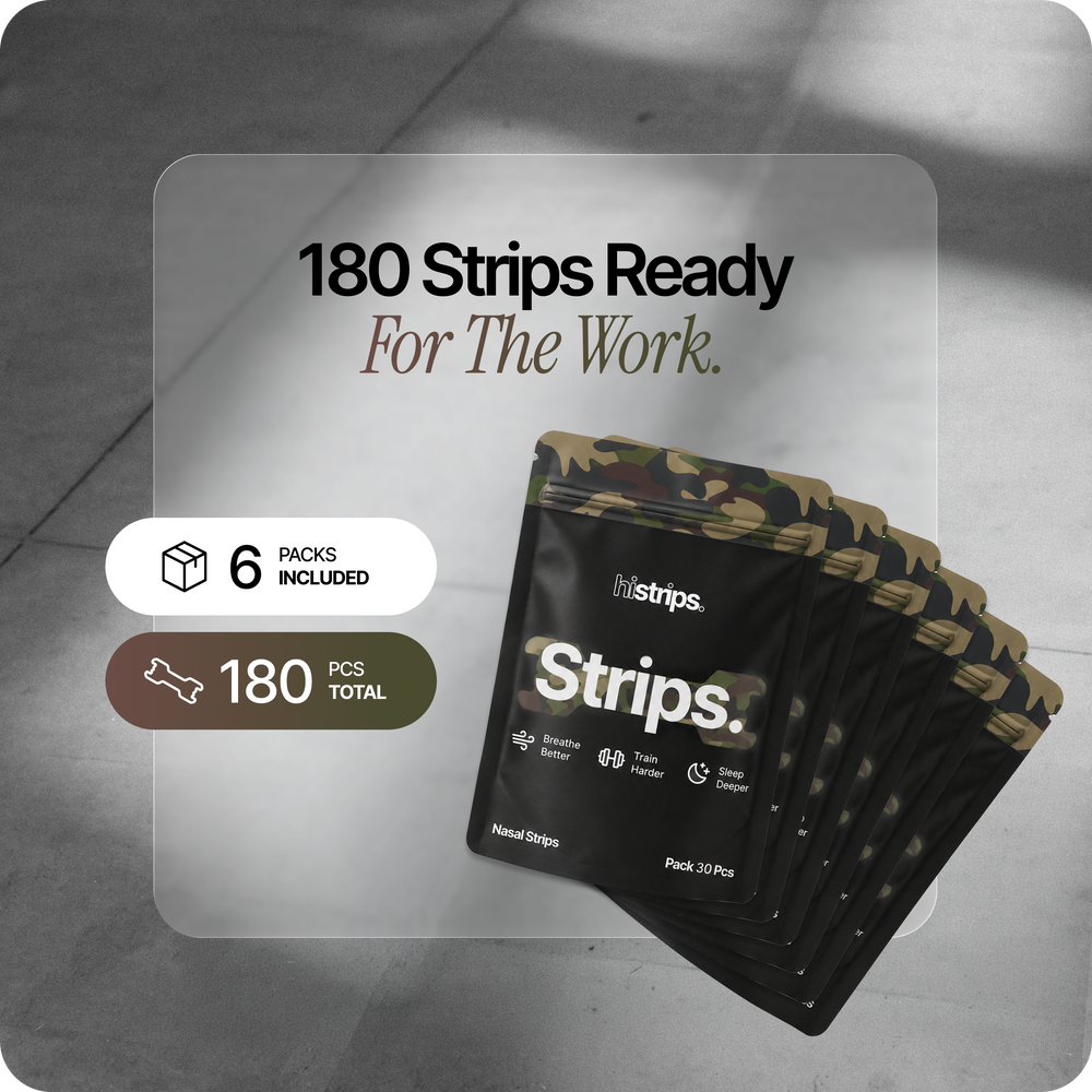 Camo Nasal Strips [6-Pack]