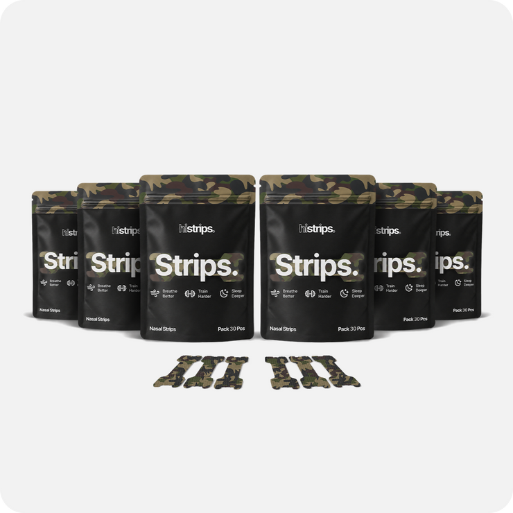 Camo Nasal Strips [6-Pack]