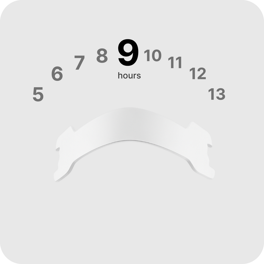 Sleep for 8-9 hours