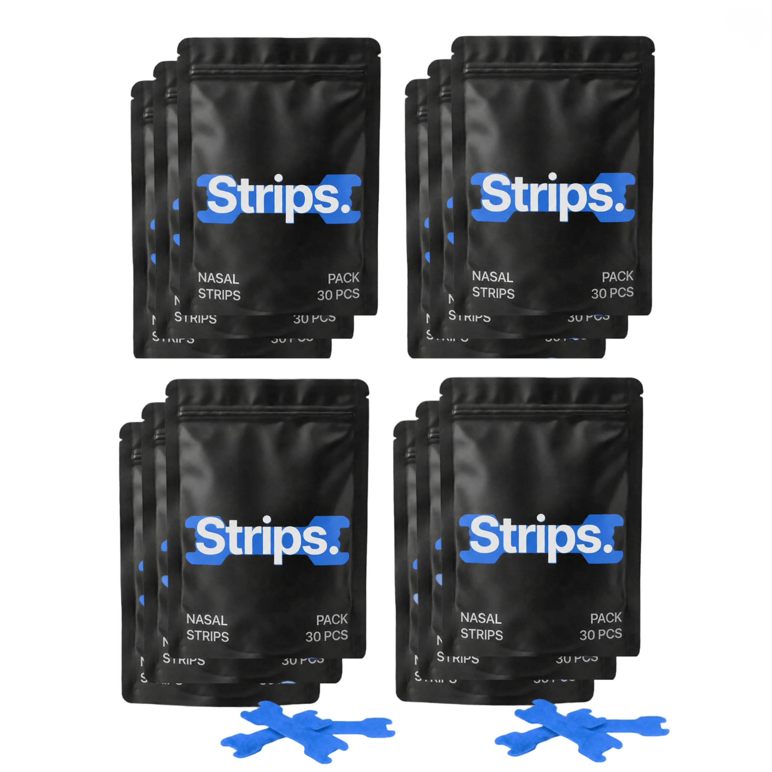Blue Nasal Strips [Year Supply] without background