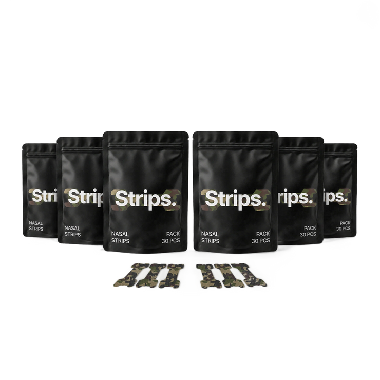 Camo Nasal Strips [6-Pack] without background