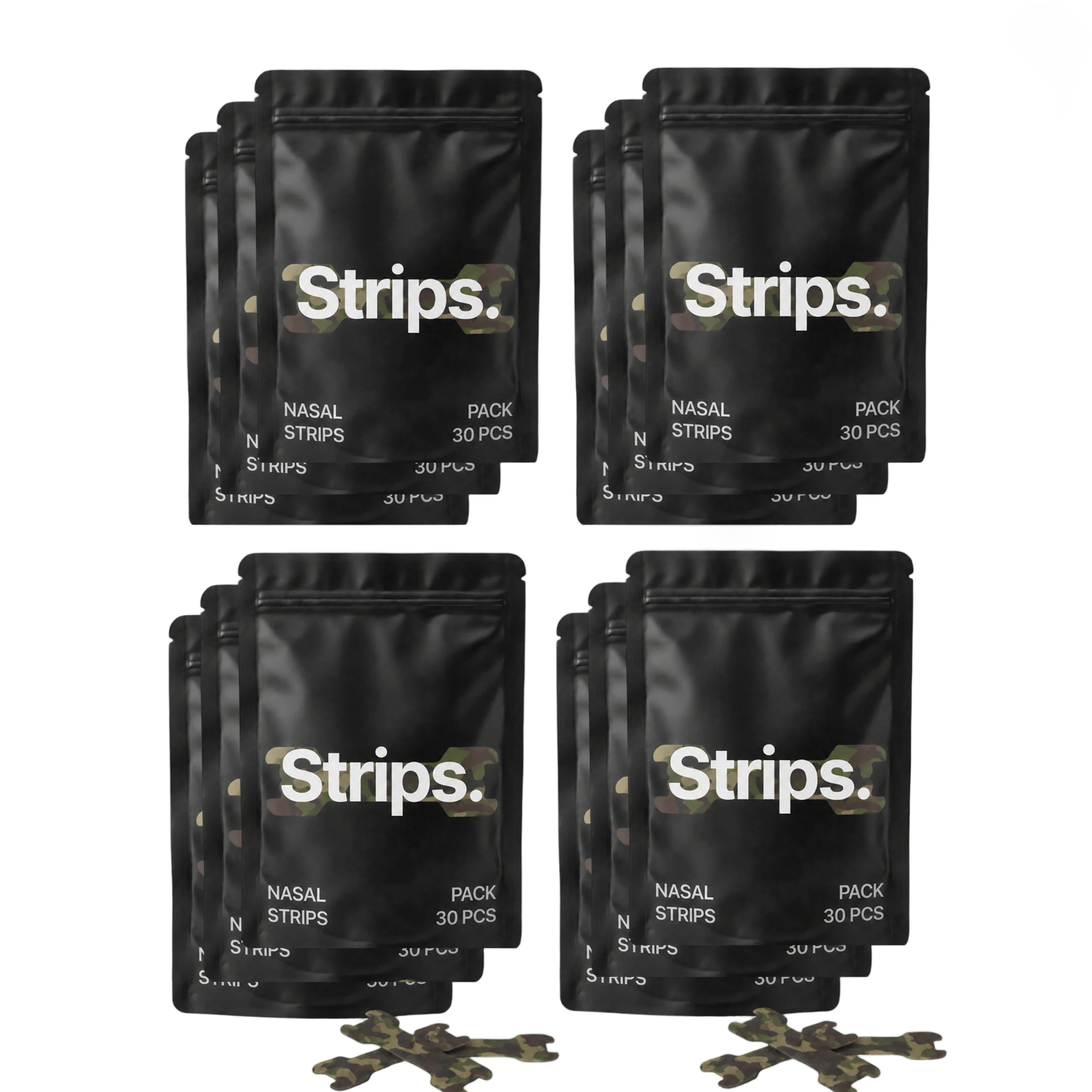 Camo Nasal Strips [Year Supply] without background