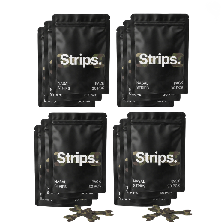 Camo Nasal Strips [Year Supply] without background