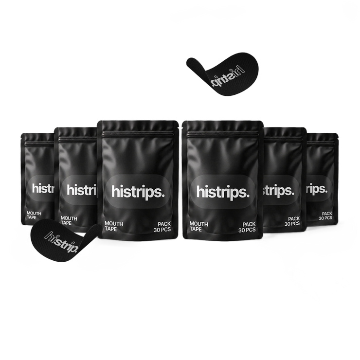 Cotton Mouth Tape [6-Pack] without background
