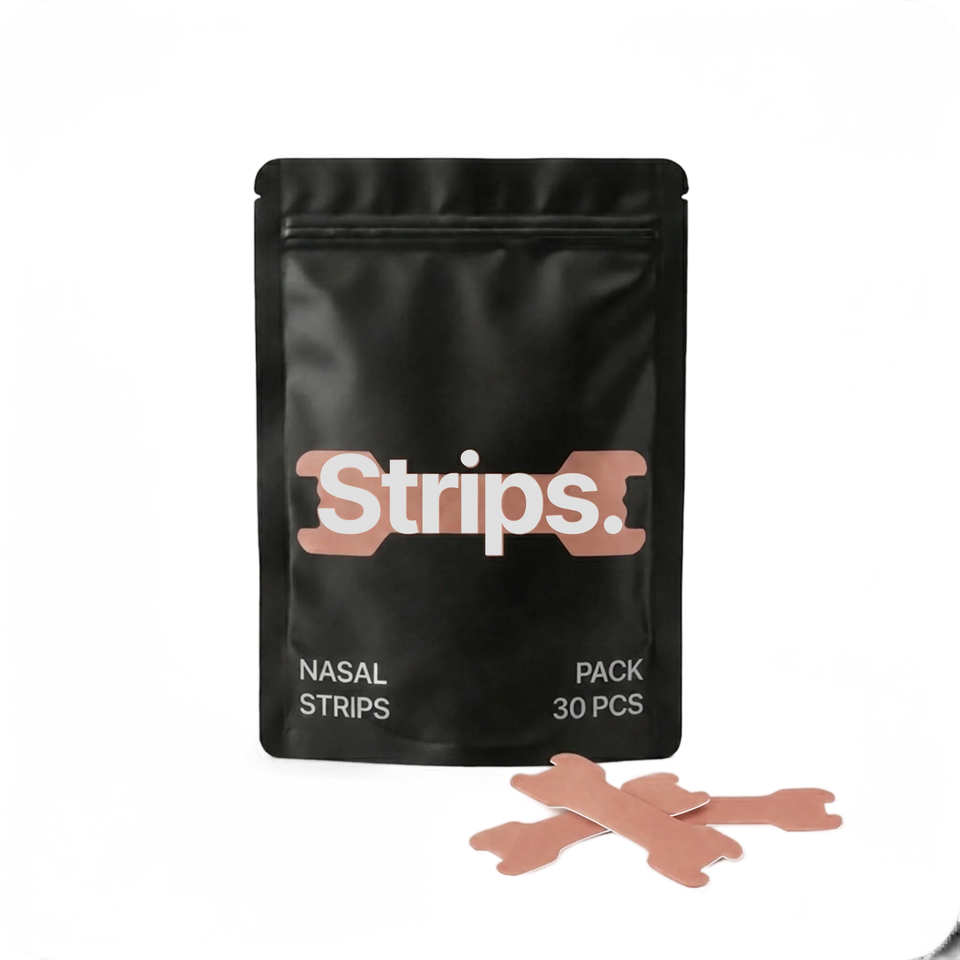 Skin Nasal Strips without background