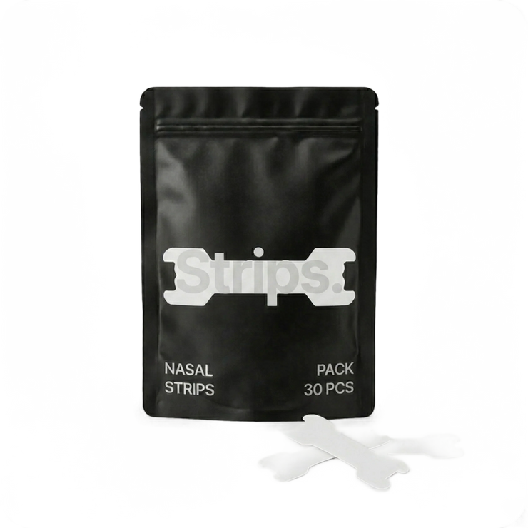 White Nasal Strips without background