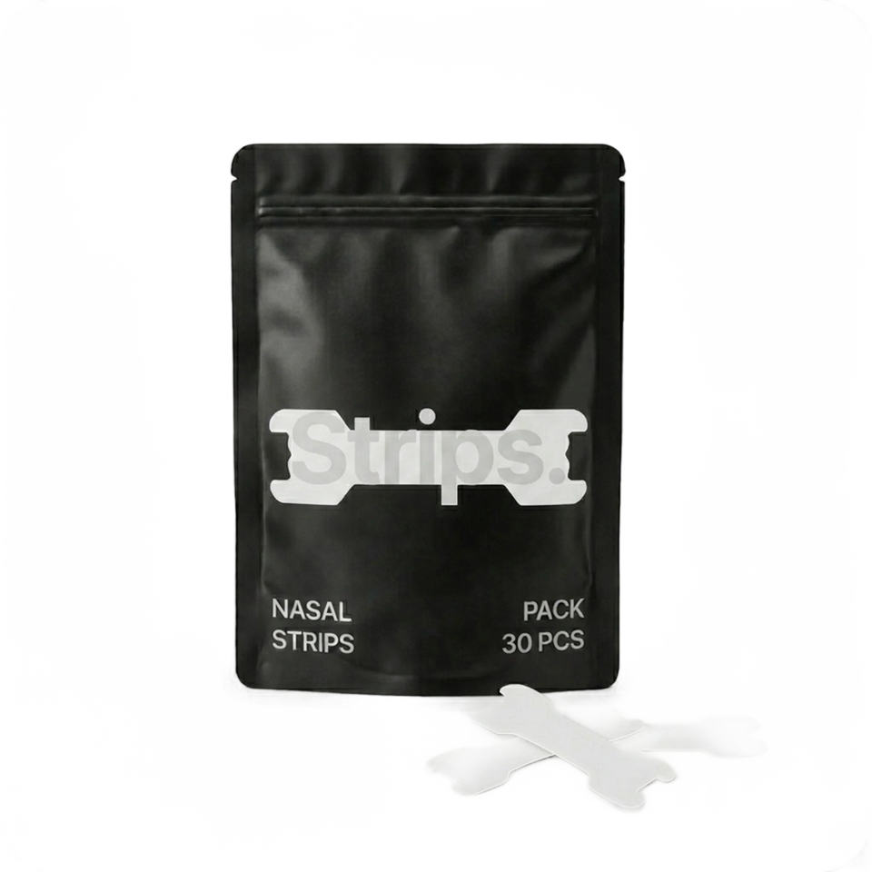 White Nasal Strips without background
