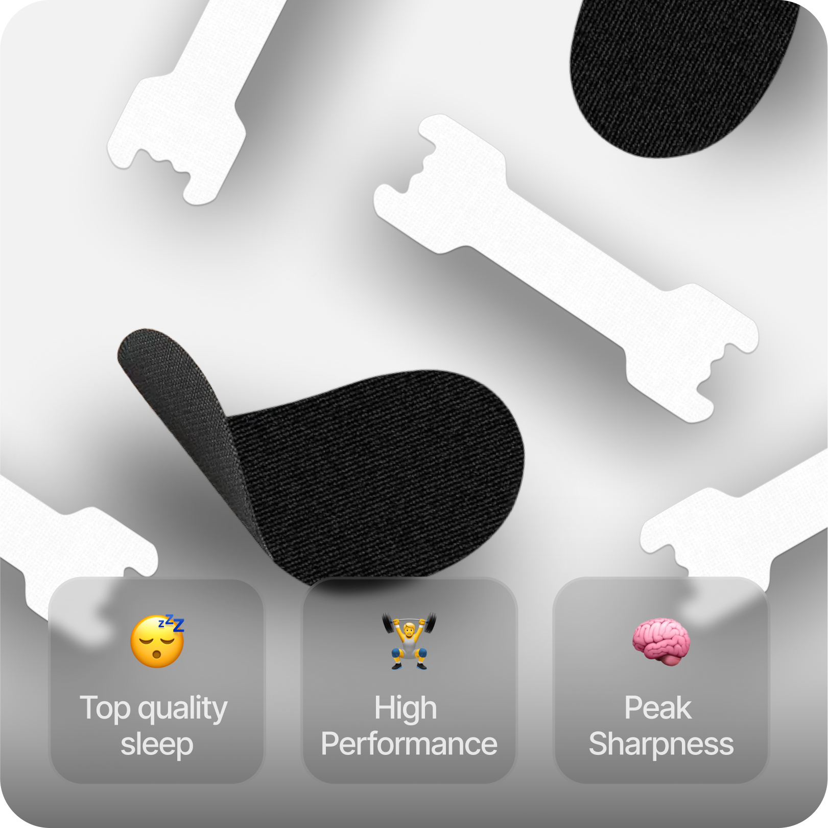 Athlete's Favorite (White Strips)