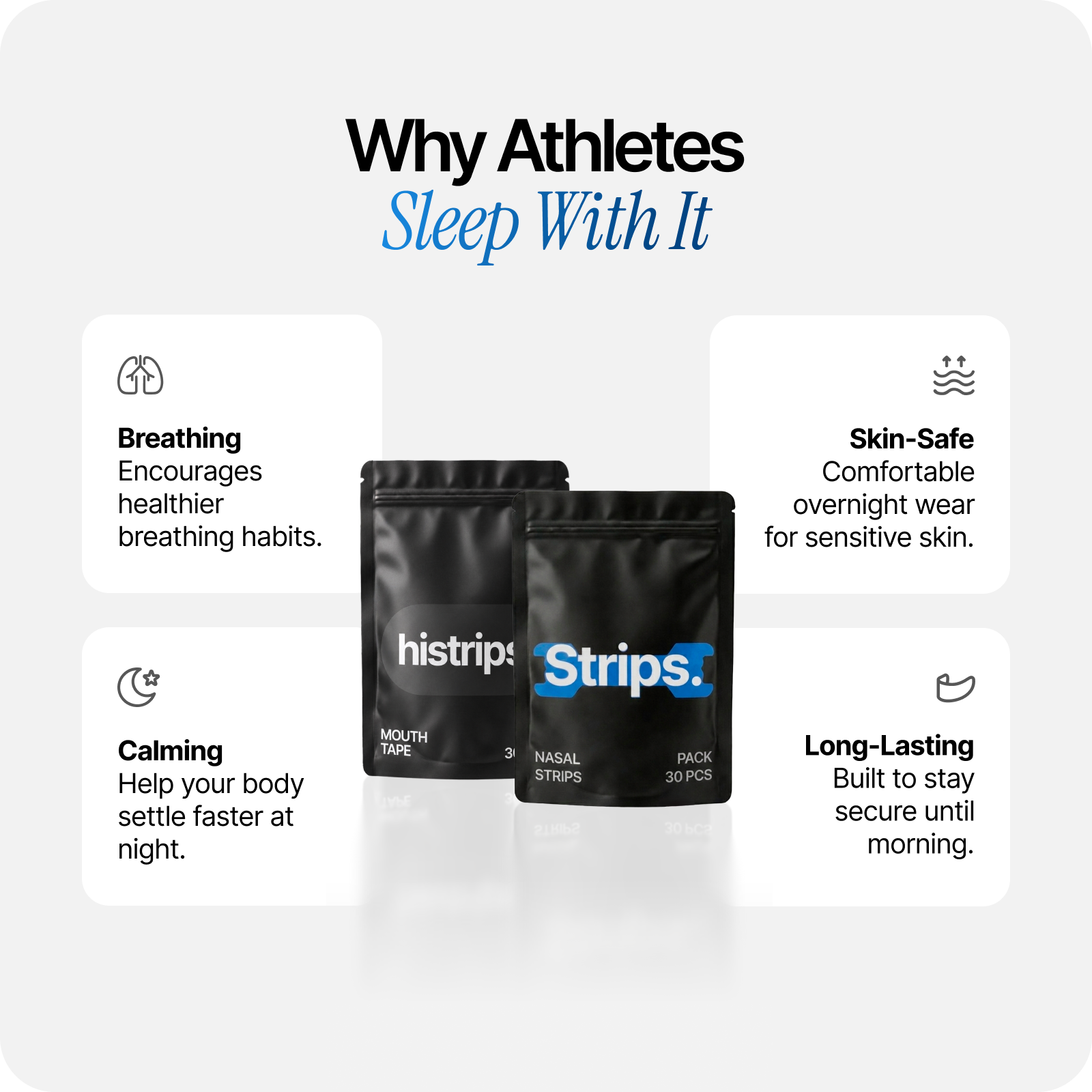 Athlete's Favorite (Blue Strips)