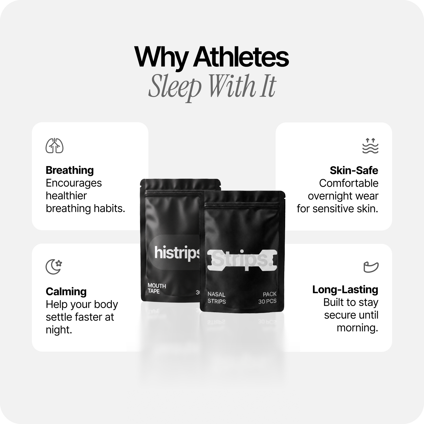 Athlete's Favorite (White Strips)