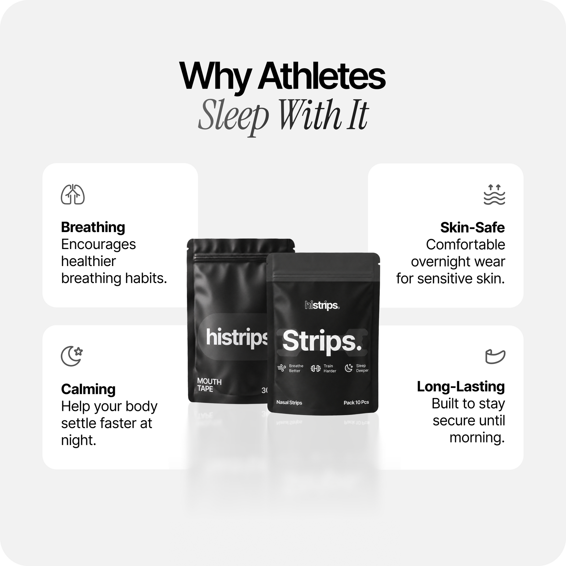 Athlete's Favorite (Black Strips)