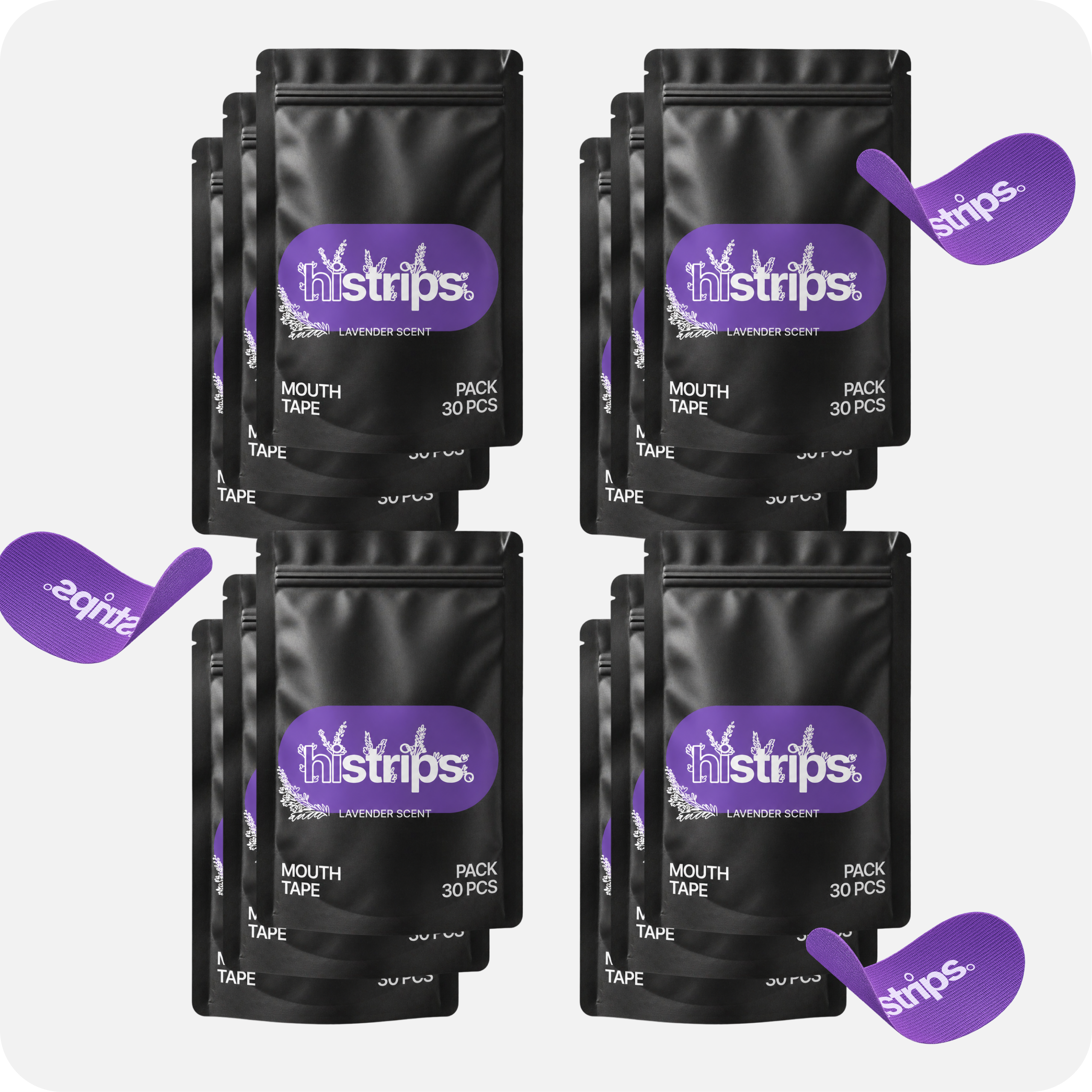 Lavender Mouth Tape  [YEAR SUPPLY]