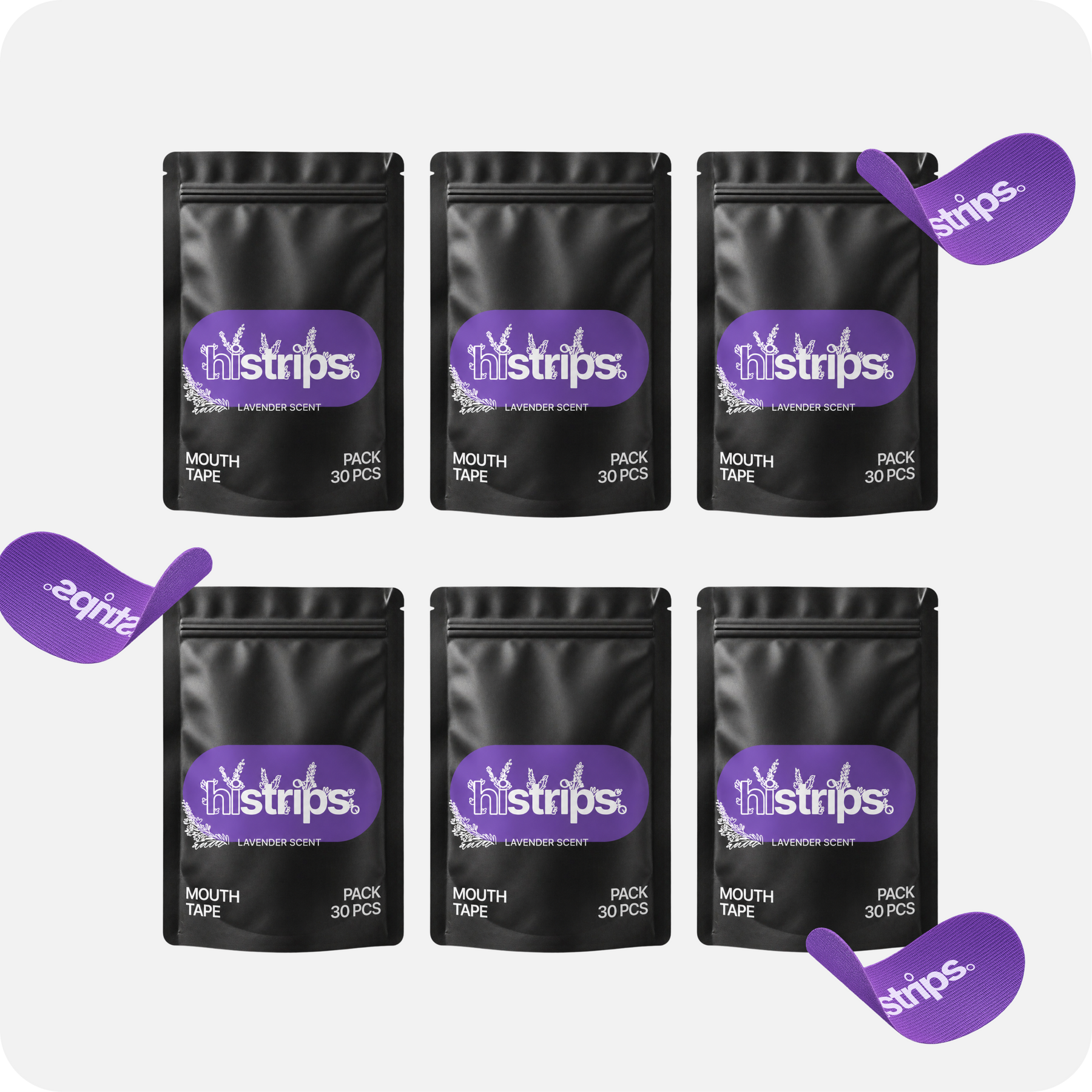 Lavender Mouth Tape [6-Pack] product image