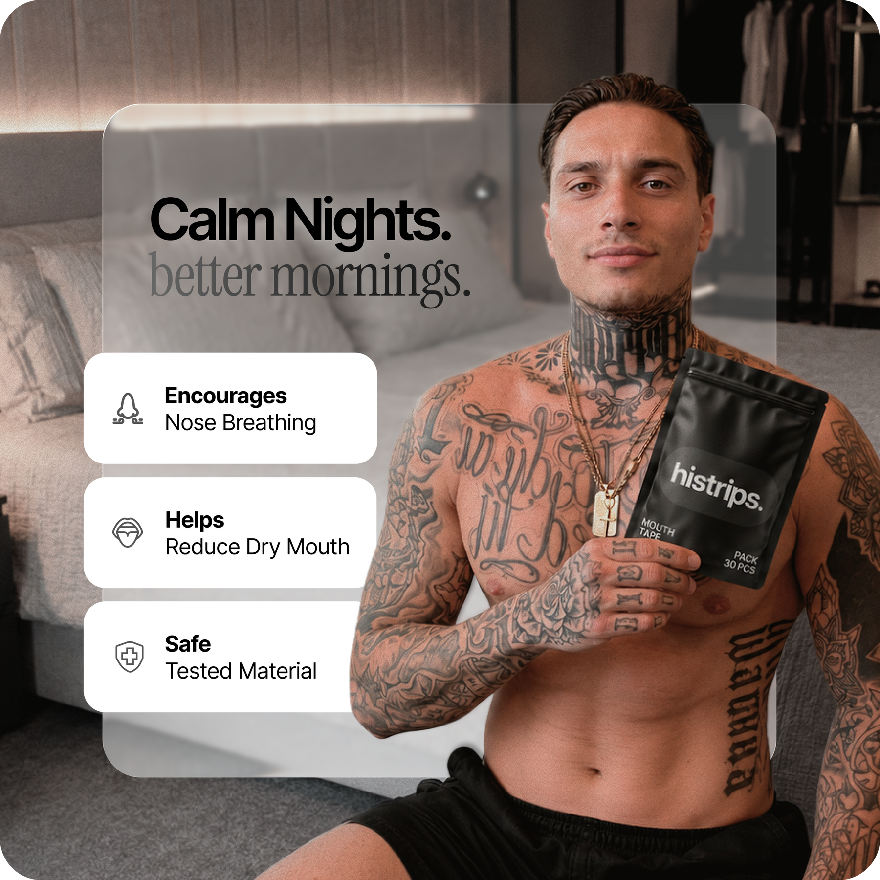 Cotton Mouth Tape [Year Supply]