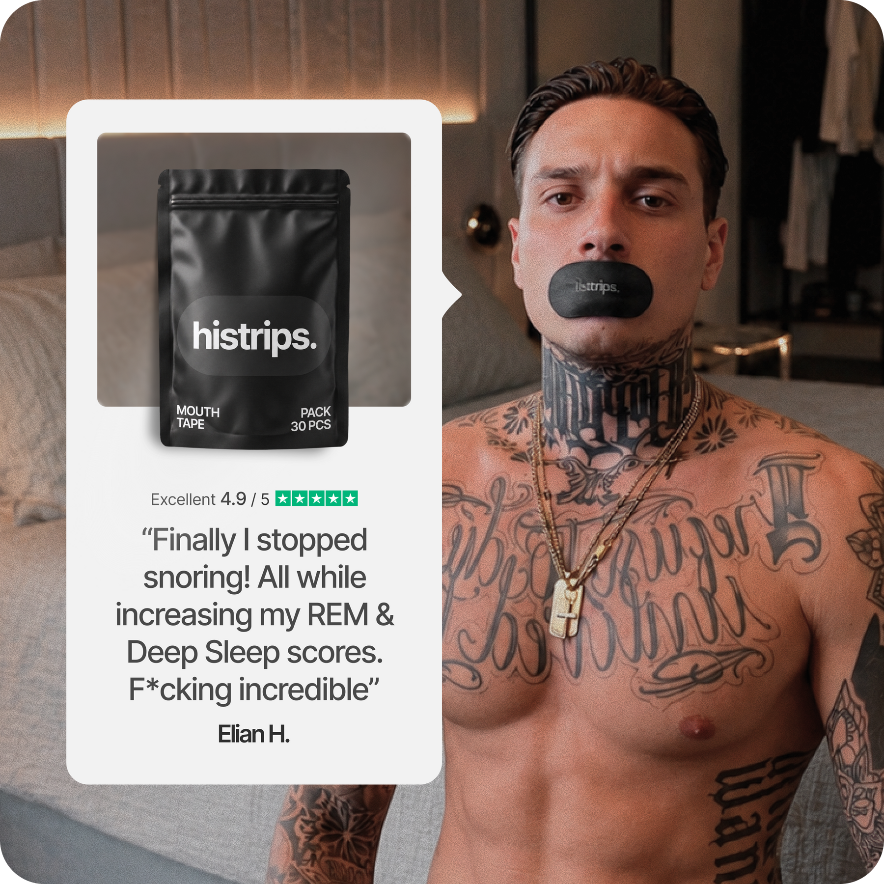 Cotton Mouth Tape [Year Supply]