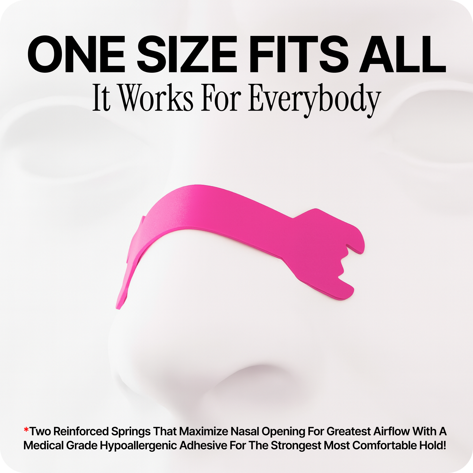 Pink Nasal Strips [6-Pack] product image