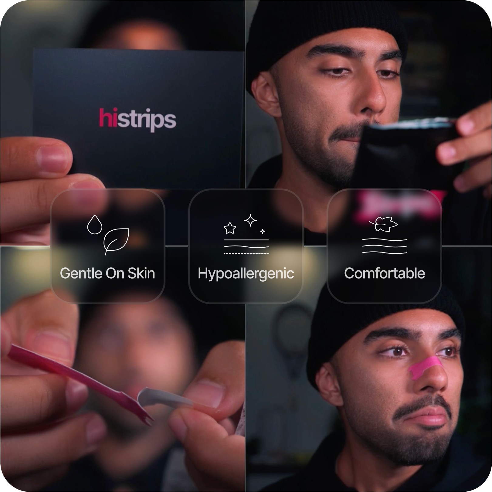 Pink Nasal Strips [YEAR SUPPLY]