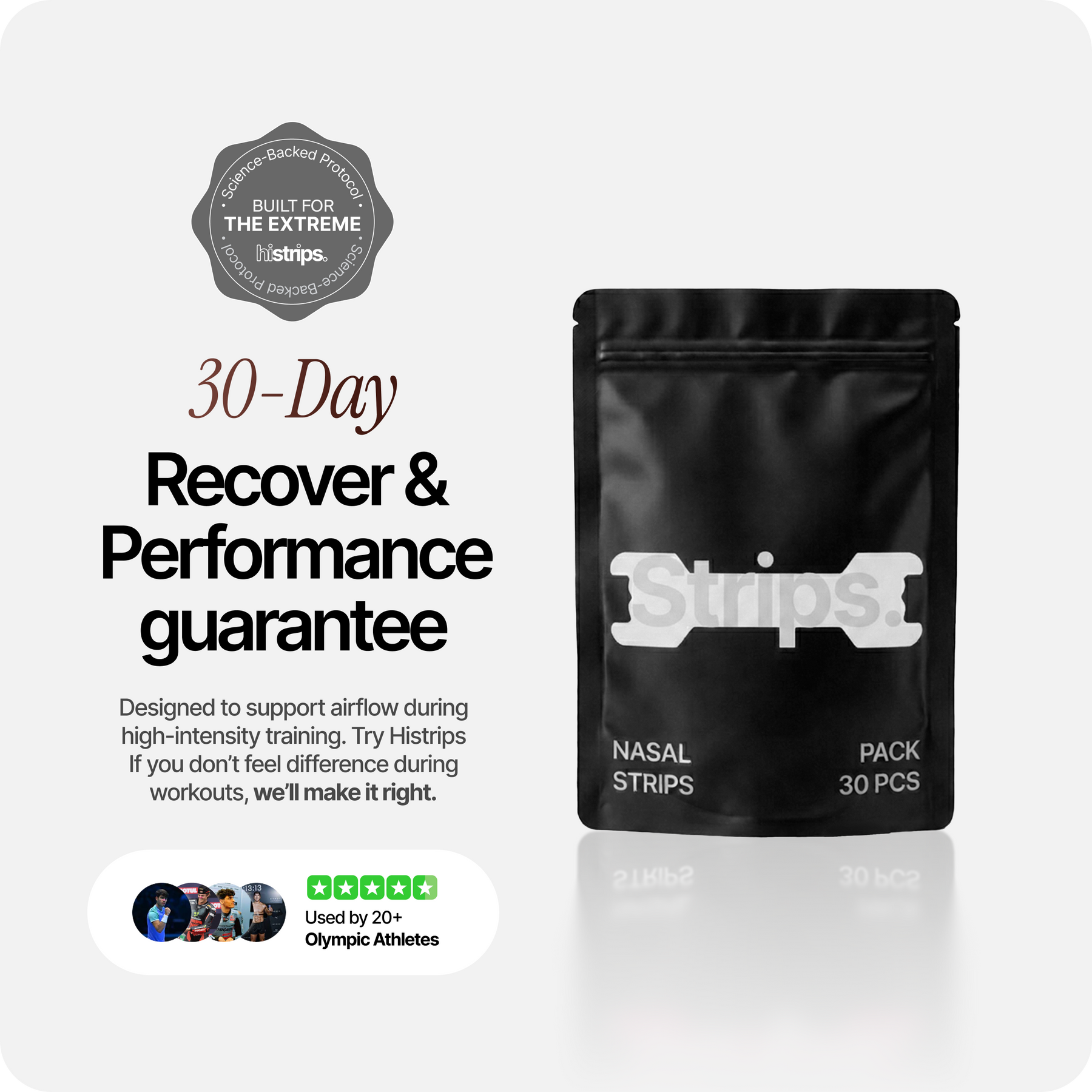 White Nasal Strips [6-Pack]