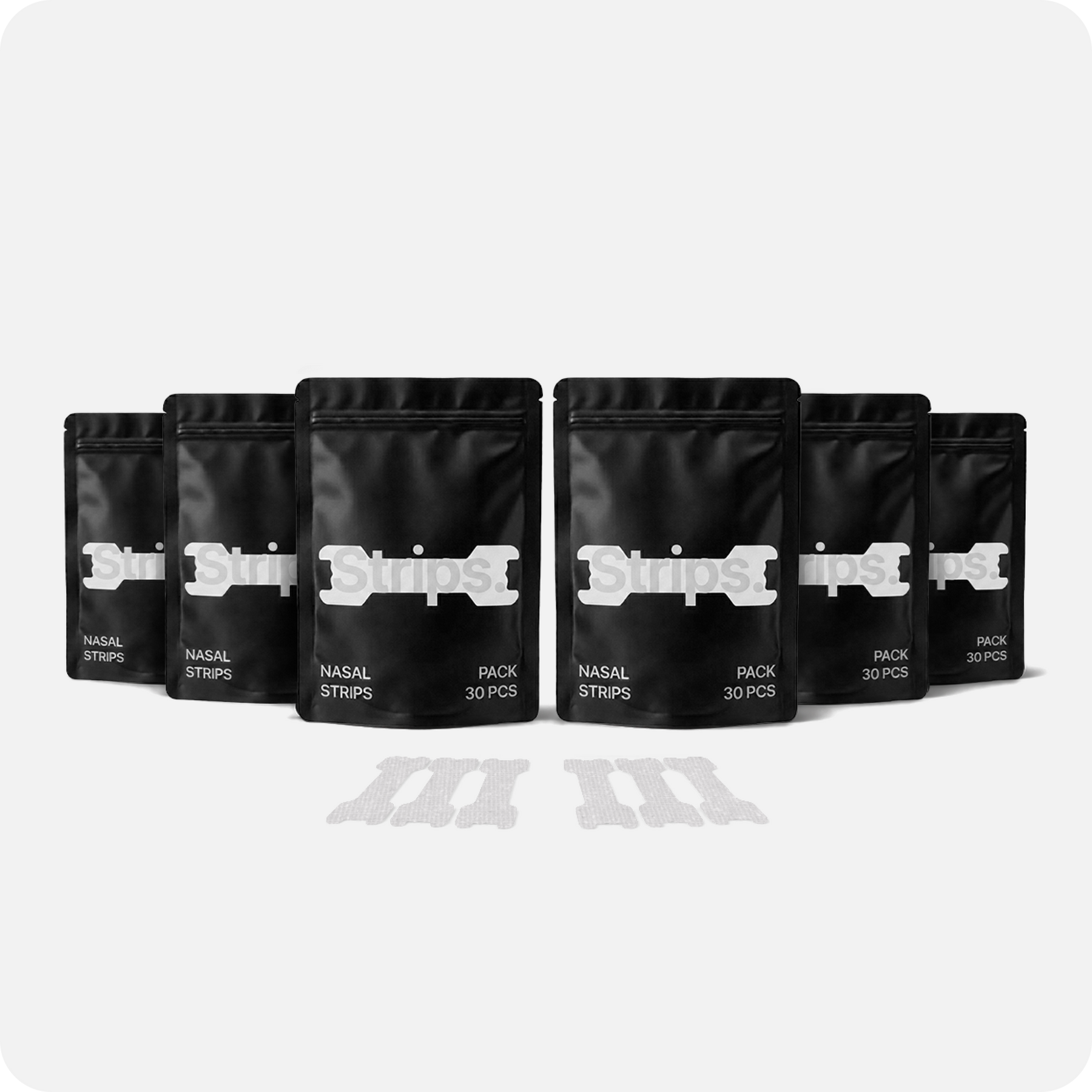 White Nasal Strips [6-Pack]