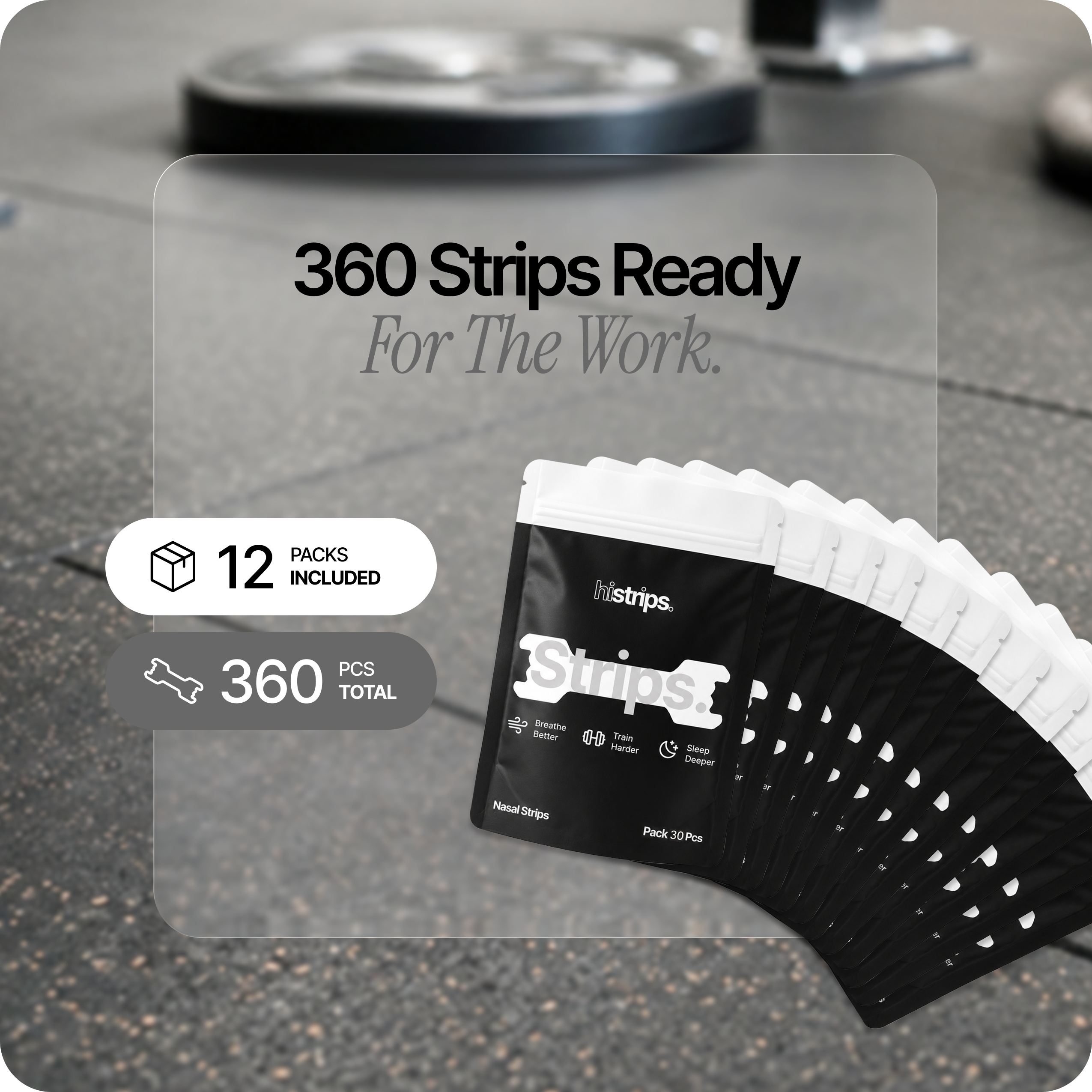 White Nasal Strips [Year Supply]