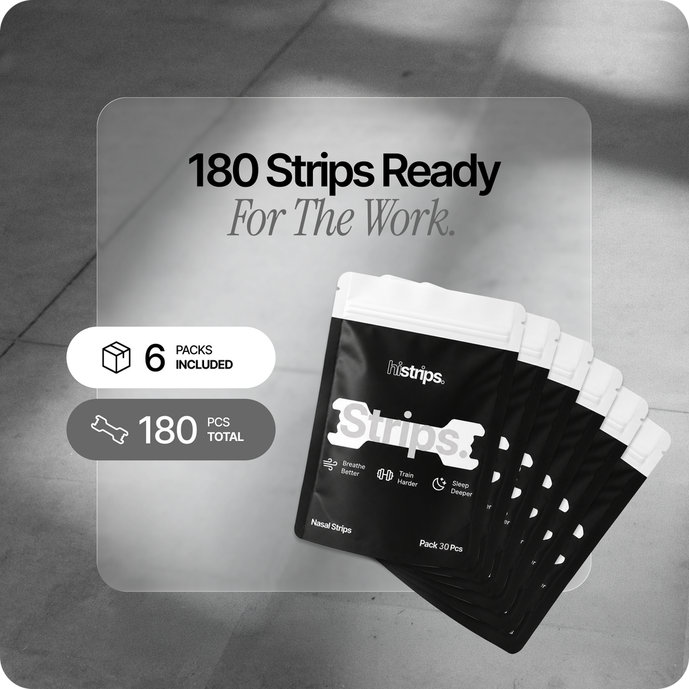 White Nasal Strips [6-Pack]