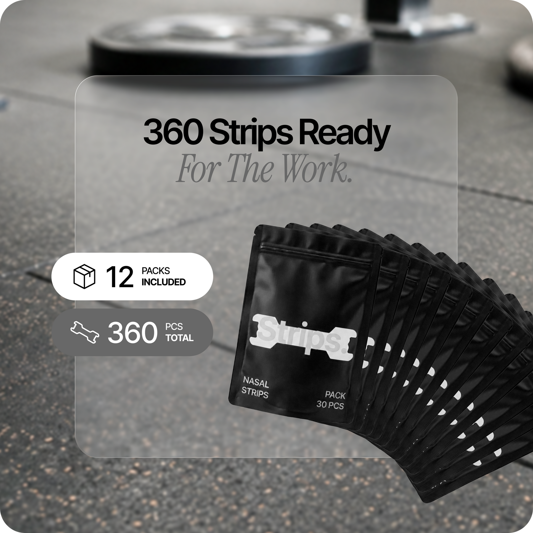 White Nasal Strips [Year Supply]