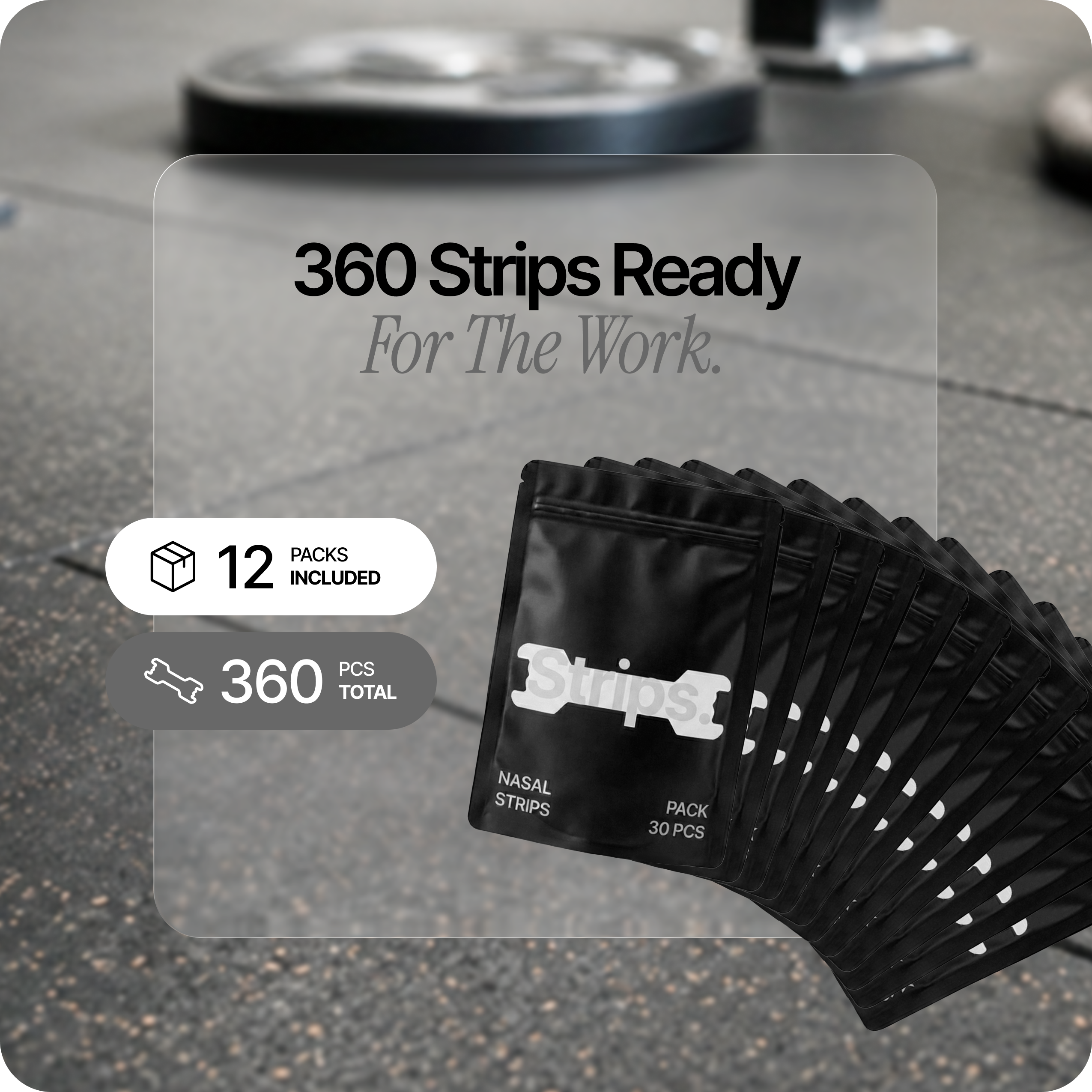 White Nasal Strips [Year Supply]